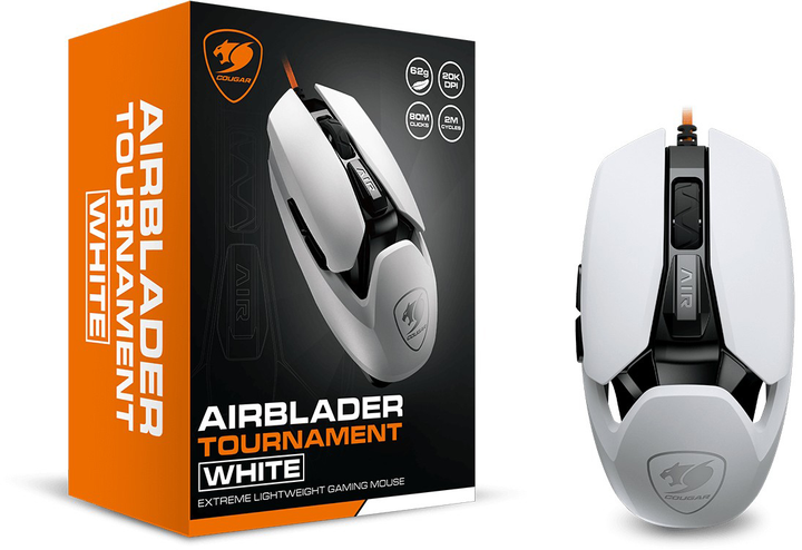 Миша Cougar AirBlader Tournament USB White (CGR-WONW-M487) - зображення 8