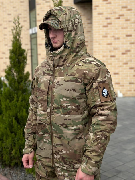 Тактичний військовий пуховик,куртка мультикам XXL - изображение 1