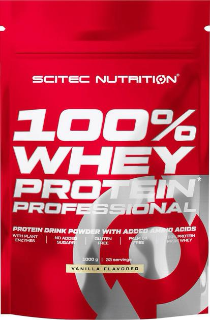 Białko Scitec Nutrition Whey Protein Professional 1000g Biała czekolada (5999100029378) - obraz 1