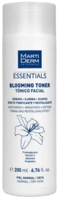 Tonik do twarzy Martiderm Essentials Blooming Toner Normal Dry Skin 200 ml (8437019178246) - obraz 1