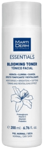 Тонік для обличчя Martiderm Essentials Blooming Toner Normal Dry Skin 200 мл (8437019178246) - зображення 1