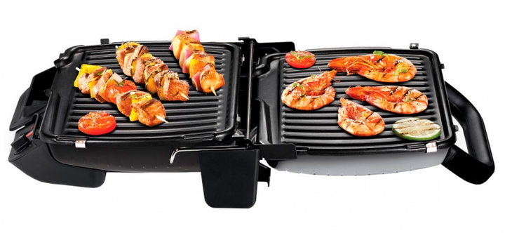 PĘKNIĘTY Grill elektryczny Tiastar AN-603 2200 W - Sklep, Opinie