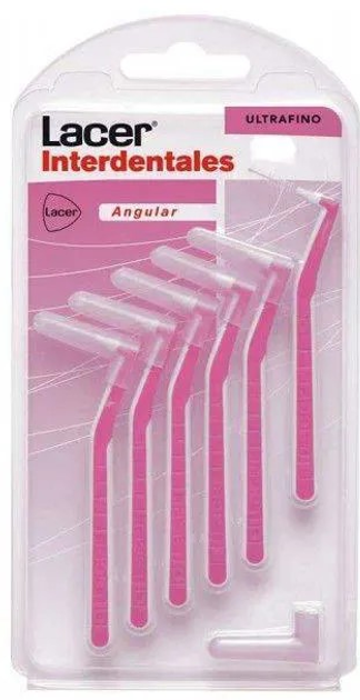 Szczoteczki do zębów Lacer Interdental Ultra-Fine Angular 6 szt (8470001592705) - obraz 1