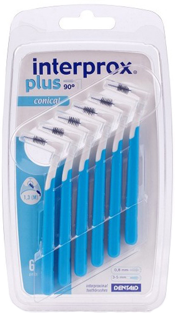 Szczoteczki do zębów Interprox Plus Conical 6 szt (8427426005938) - obraz 1