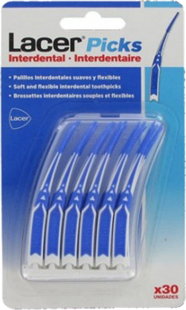 Щіточки для зубів Lacer Picks Interdental Brushes 30 шт (8470001903334) - зображення 1