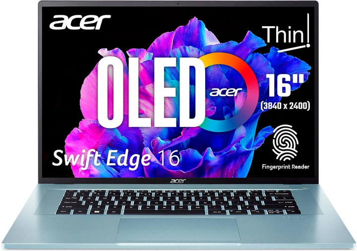 Ноутбук Acer Swift Edge 16 SFE16-42-R61V (NX.KH5EU.005) Glacier Ноутбук Acer Swift Edge 16 SFE16-42-R61V (NX.KH5EU.005) Glacier