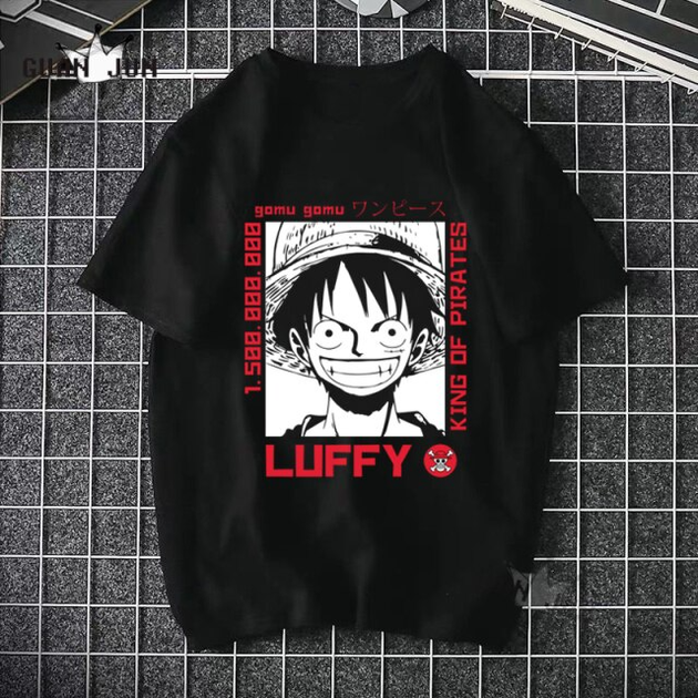 Футболка черная LOYS One-Piece LUFFY S - изображение 2