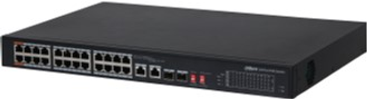 PoE przełącznik krnąbrny Dahua PFS3226-24ET-240 gigabitowy (PFS3226-24ET-240) - obraz 2