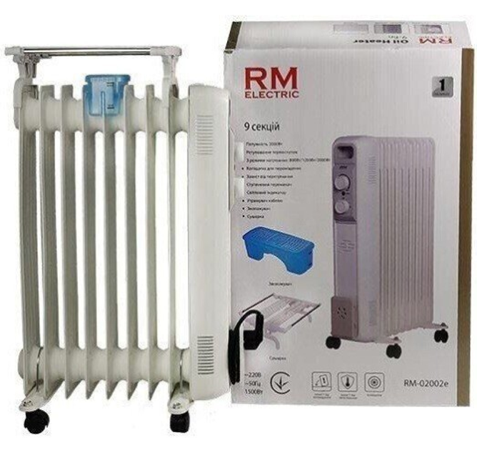Масляный радиатор RM Electric RM-02002E - изображение 3