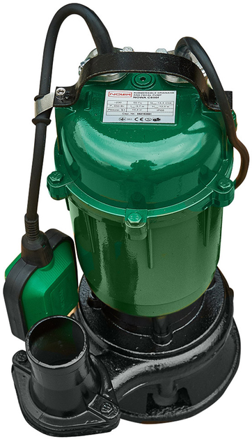 Насос занурювальний дренажно-фекальний Nowa WQD C850f - зображення 4