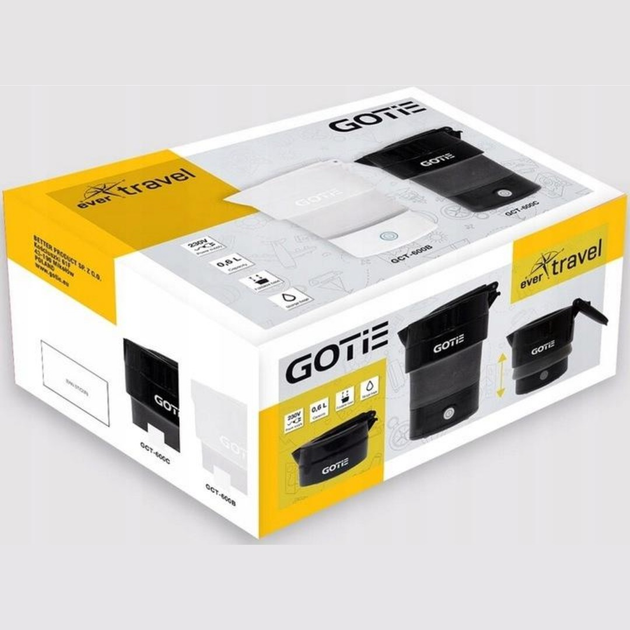 Дорожній чайник складний Gotie GCT-600B - изображение 5