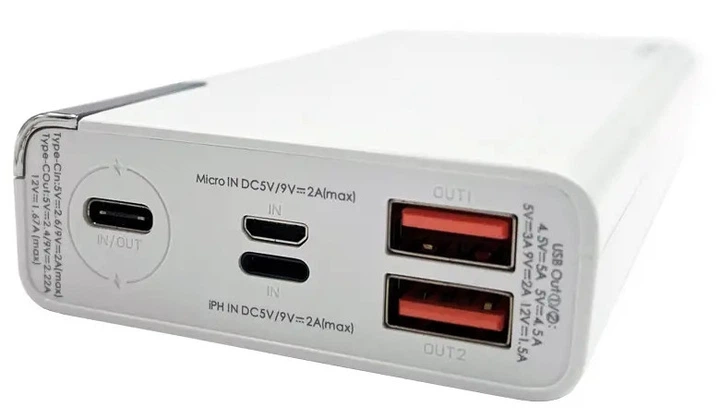 Павербанк Remax RPP-108 Power Bank портативное зарядное устройство для ...