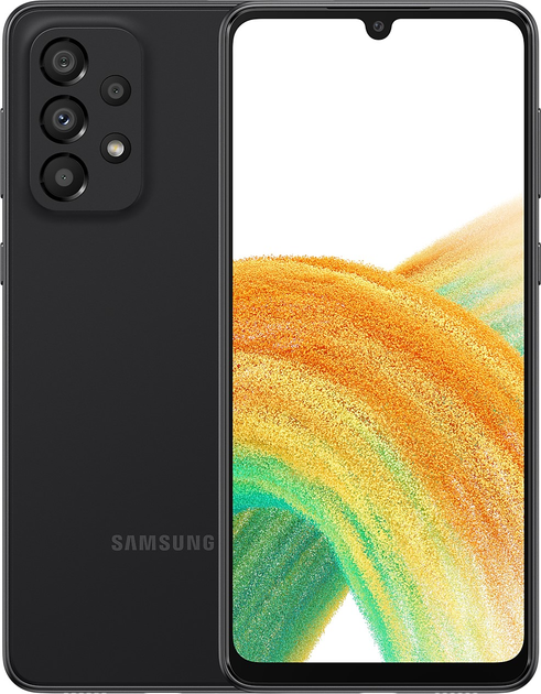 Мобільний телефон Samsung Galaxy A33 5G 6/128GB Enterprise Edition Black (SM-A336BZKGEEE) - зображення 1