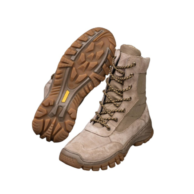 Тактическая обувь для военных лето Берцы, цвет песочный, размер 47 (105009-47) - изображение 1