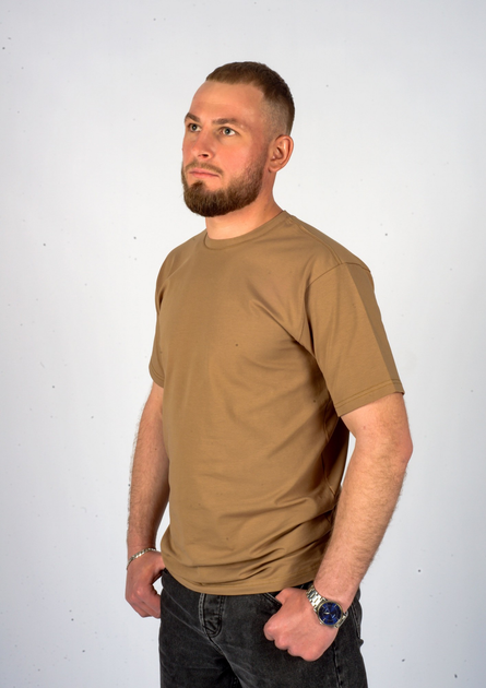 Тактична чоловіча футболка койот 2ХL (60-62) - зображення 2