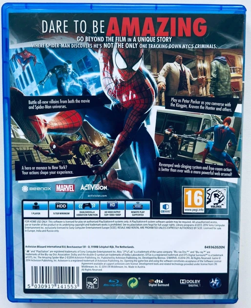 ROZETKA » The Amazing Spiderman 2, Б/У, английская версия - диск