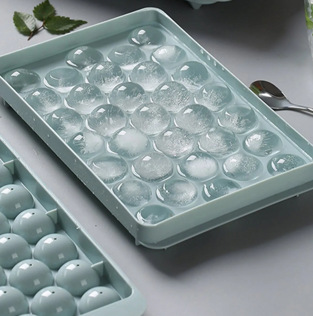 Форма контейнер лоток для льоду Ice Cube Mini Blue - Фото 3 Форма контейнер лоток для льоду Ice Cube Mini Blue - зображення 3