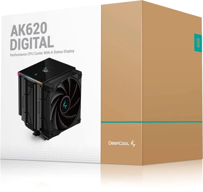 Кулер DeepCool AK620 Digital (R-AK620-BKADMN-G) - зображення 10