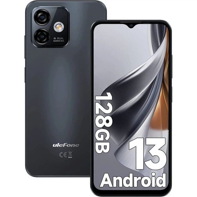 Ulefone Note 16 Pro 8/128GB Black ( Global ORIGINAL ) - Фото 2 Ulefone Note 16 Pro 8/128GB Black ( Global ORIGINAL ) - зображення 2