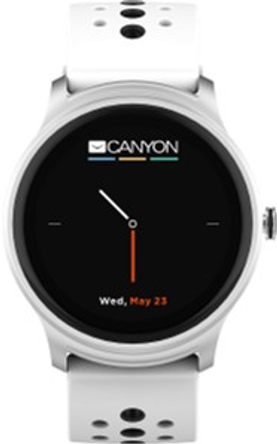 Смарт-годинник Canyon Oregano Silver/White (CNS-SW81SW) - зображення 1