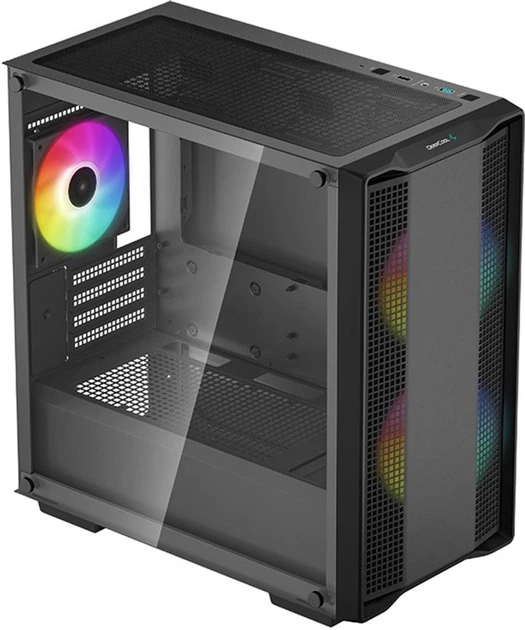 Obudowa DeepCool CC360 ARGB (R-CC360-BKAPM3-G-1) - Zdjęcie 3 Obudowa DeepCool CC360 ARGB (R-CC360-BKAPM3-G-1) - obraz 3