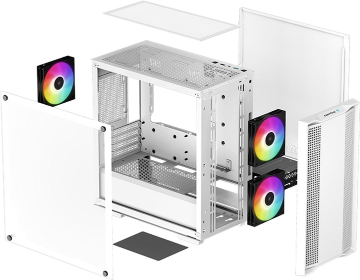 Корпус DeepCool CC360 WH ARGB (R-CC360-WHAPM3-G-1) - изображение 12