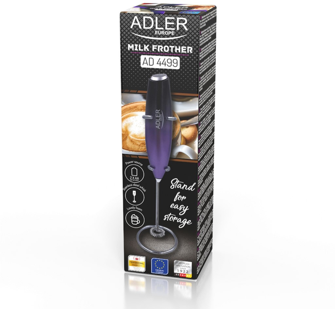 Spieniacz do mleka Adler AD 4499 ze stojakiem - obraz 11