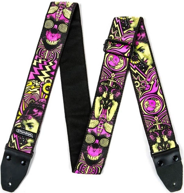 Ремень гитарный Dunlop ILD06 Ilovedust Smoking Moon Strap - изображение 2