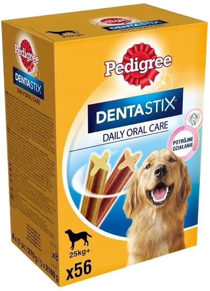 Przysmak dla psów Pedigree Dentastix Maxi 8x7 szt (5998749121498) - obraz 1