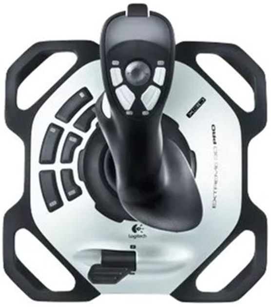 Przewodowy joystick Logitech Extreme 3D Pro PC Black/Silver (942-000031) - obraz 3