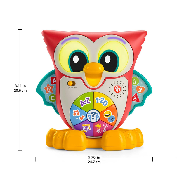 Інтерактивна іграшка Fisher Price Сова (0194735091485) - зображення 5