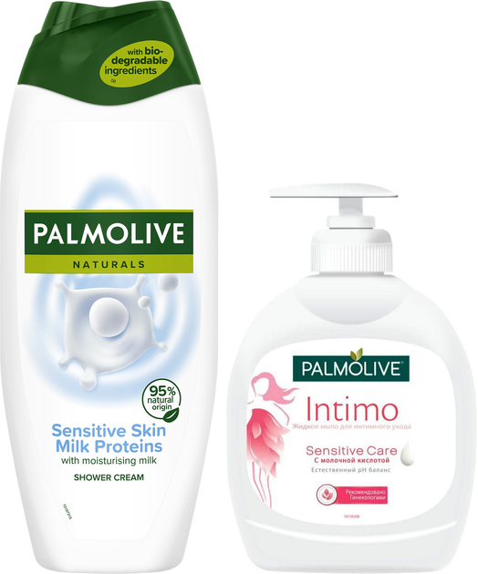 Жидкое мыло Palmolive Intimo Sensitive Care для рук с молочной кислотой для интимного ухода, 300мл