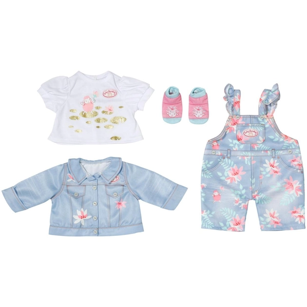 Одяг Zapf Creation Baby Annabell Джинсова розкіш (4001167706268) - зображення 1