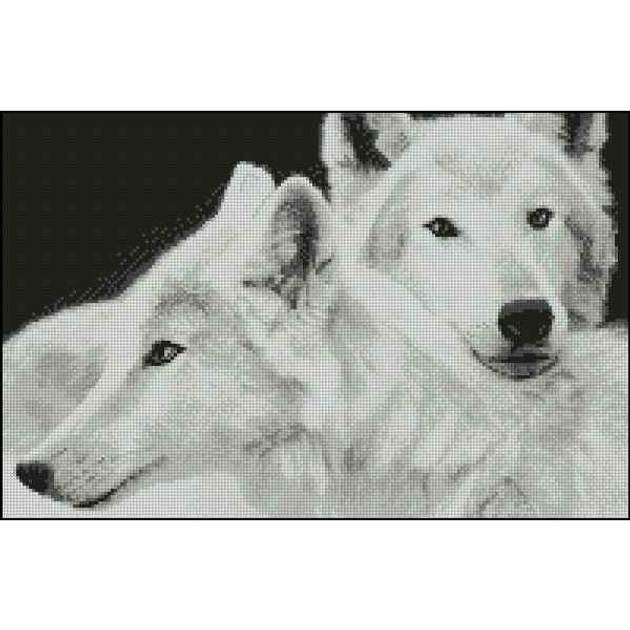 Вышивка Золотое Руно ДЖ-029 «Белый волк»