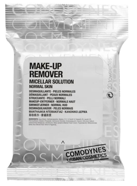 Серветки для вмивання Comodynes Cleansing Wipes Normal Mixed Skin 20 units (8428749000501) - зображення 1