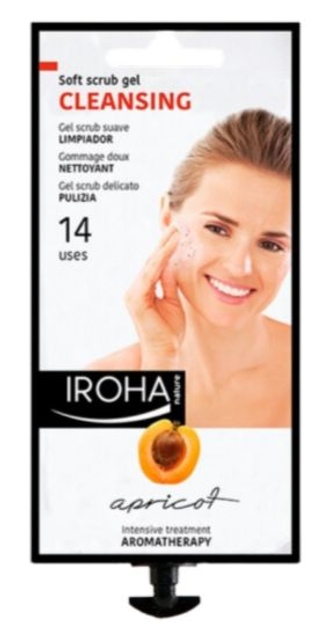 Żel do mycia twarzy Iroha Nature Cleasing Gel Apricot 14 Uses (8436036430320) - obraz 1
