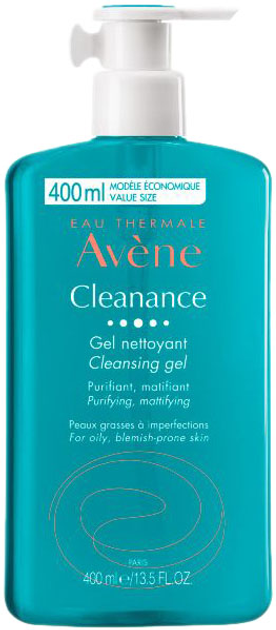 Żel do mycia twarzy Avene Cleanance Gel Cleaner 400 ml (3282779260824) - obraz 1