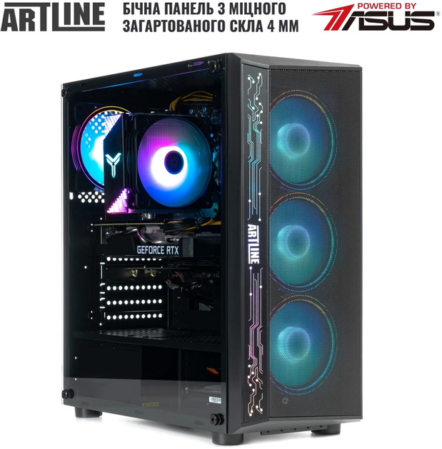 Компьютер ARTLINE Gaming X49 (X49v26) AMD Ryzen 5 5600 / RAM 16ГБ / SSD 1 ТБ / nVidia GeForce RTX 3060 12ГБ - изображение 5
