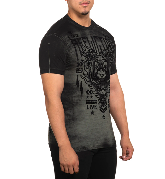 Футболка Affliction Phantom Dawn A25796 Olive (A25796-OV-S) - Фото 3 Футболка Affliction Phantom Dawn A25796 Olive (A25796-OV-S) - изображение 3
