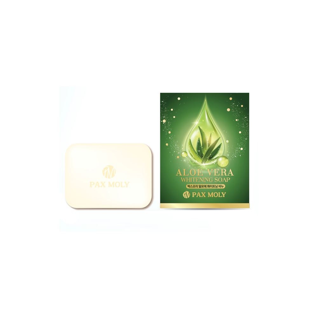 Мыло для кожи Pax Moly Aloe Vera Whitening Soap с алоэ вера от продавца ...