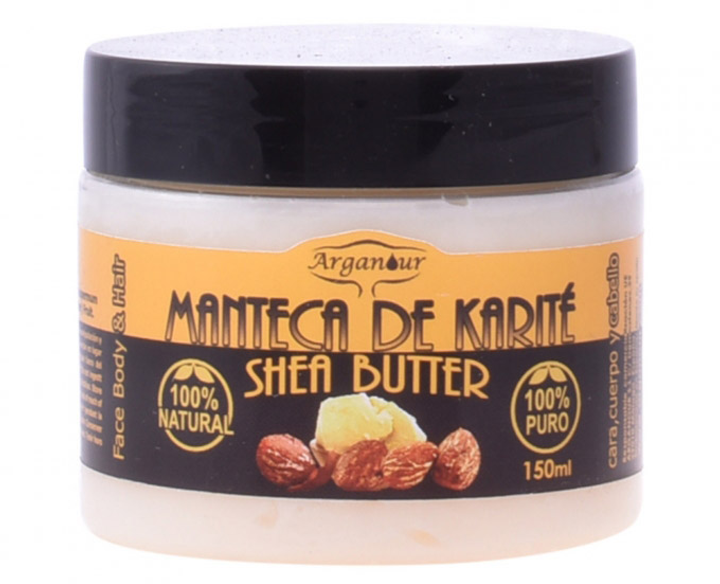 Olejek do ciała z masła Shea Arganour Shea Butter Face Body And Hair 150 ml (8435438600218) - obraz 1