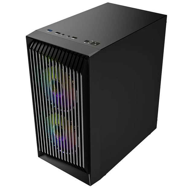 Корпус Logic Concept ATOS Mesh Glass ARGB Black (AM-ATOS-10-0000000-0002) - зображення 5