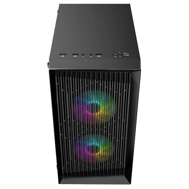 Корпус Logic Concept ATOS Mesh Glass ARGB Black (AM-ATOS-10-0000000-0002) - зображення 7