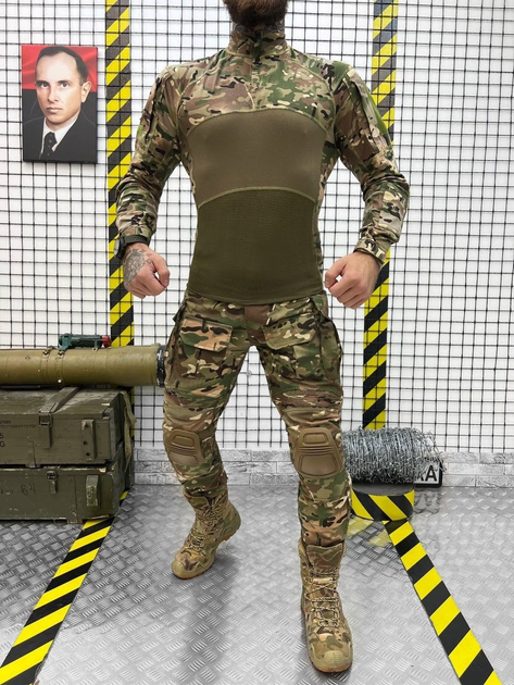 Тактический военный комплект Combat G3 ( Убакс + Штаны ), Камуфляж: Мультикам, Размер: S - изображение 1