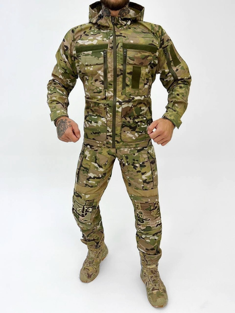 Тактичний військовий комплект Revolut ( Куртка + Штани ), Камуфляж: Мультикам, Розмір: L - зображення 1