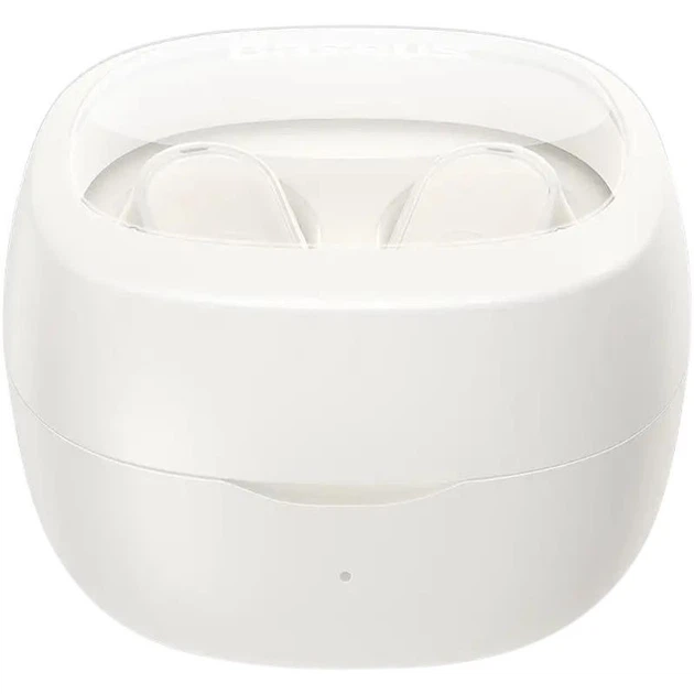 Бездротові Stereo навушники Baseus WM02 Creamy White - зображення 5