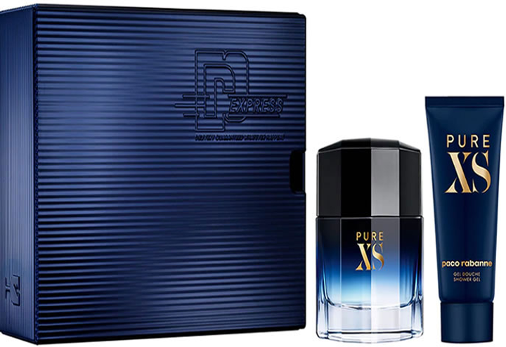 Zestaw dla mężczyzn Paco Rabanne Pure Xs Woda toaletowa 100 ml + Żel pod prysznic 100 ml (3349668575732) - obraz 1