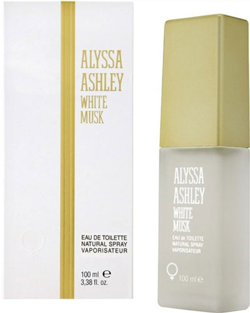 Туалетна вода для жінок Alyssa Ashley White Musk Eau De Toilette Spray 100 мл (3495080306031) - зображення 1