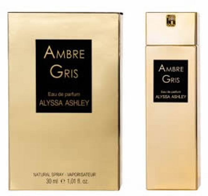 Woda perfumowana damska Alyssa Ashley Ambre Gris Eau De Perfume Spray 30 ml (652685692034) - obraz 1