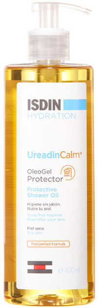 Поживна олія для душу Isdin Ureadin Calm Protective Shower Oil 400 мл (8470001755810) - зображення 1